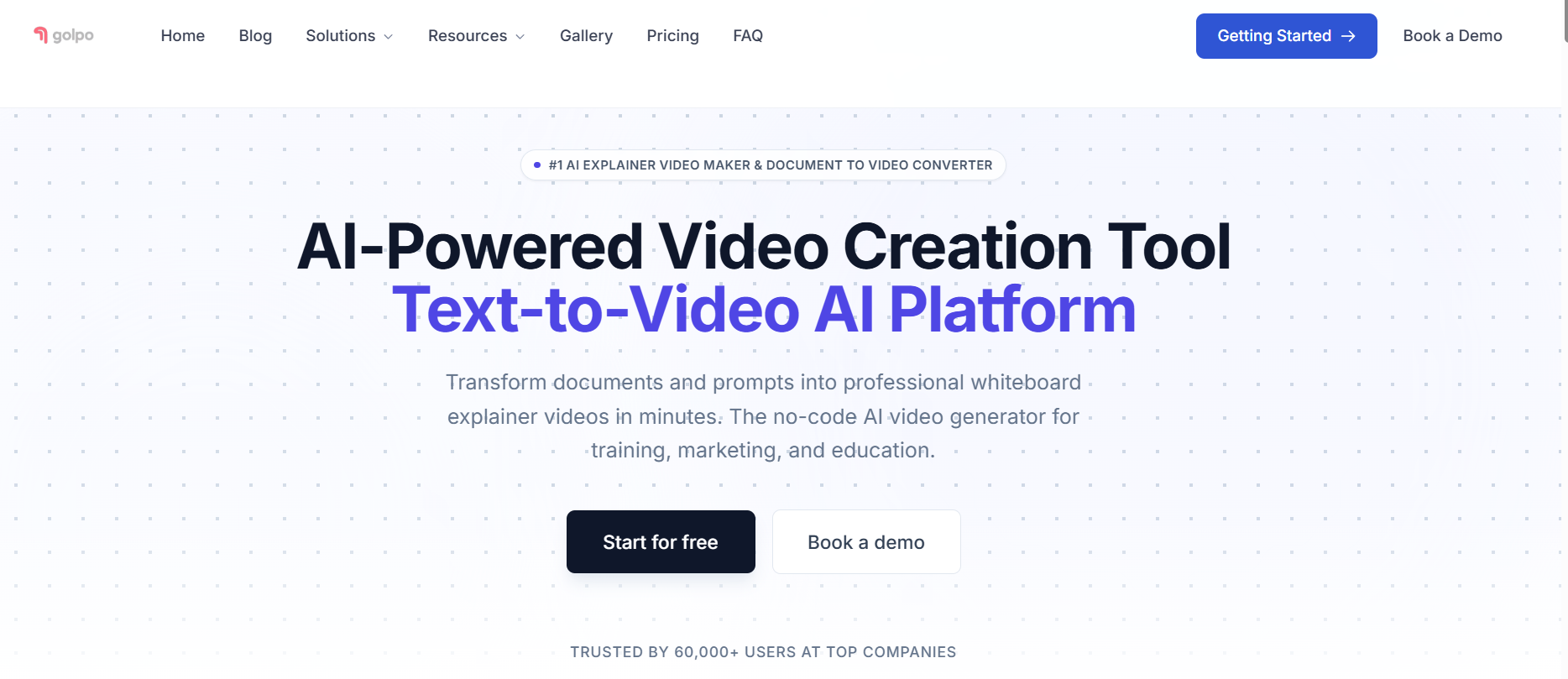 GolpoAI Video Creator